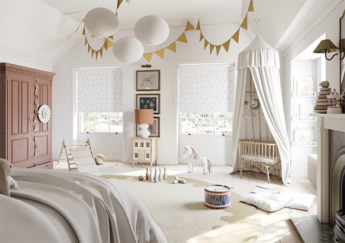 Merrily, Merry Small Fairground - Roller Blind - Image 7